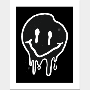 Melting Happy Face Posters and Art